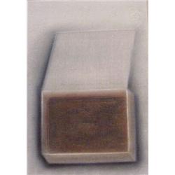 Rimer Cardillo (20th Century), RUST BOX, color pastel on embossed paper, 43 1/2 x 30 1/4", sign...
