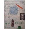 Image 1 : James Coignard (b. 1925) French, L OBSERVATEUR 8 ET OTAGE, 1978, carborumdum grauvere with stri...