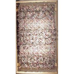 Contemporary School, UNTITLED, an intricate woven mixed media construction, 84 x 48 x 4". $1500...