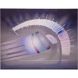 Raul Conti (20th Century), COCHISE, 1989, oil painting on canvas, 48 x 60", signed and dated lo...