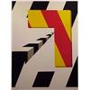 Image 1 : Allan D'Arcangelo (1930-1998) American, LEFT TURN, 1978, color screenprint, signed in pencil, f...