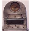 Image 1 : Decorative: Time Clock, TIME CLOCK, antique metal employee time clock, 13 x 12 x 7". Starting B...