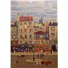 Image 1 : Michel Delacroix (20th Century) French, LE CHEZ BERTHE, color lithograph, signed in pencil, fro...