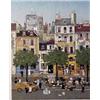 Image 1 : Michel Delacroix (20th Century) French, MARCHE, color lithograph, signed in pencil, from the Ro...