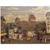 Image 1 : Michel Delacroix (20th Century) French, MOULIN DE LA GALLENTE, color lithograph, signed in penc...