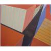 Image 1 : Steven Diamond (20th Century) American, EAST 25th, 1983, oil painting on canvas, 60 x 71" title...