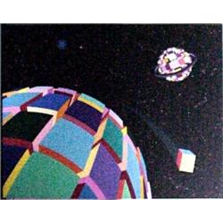 Todd Gray (20th Century) American, UNTITLED, acrylic painting on canvas, 96 x 75", signed on th...