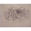 Image 1 : Jesus Guerrero Galvin (1910-1973) Mexican, STUDY FOR A DREAM OF YOUTH, 1946, pencil drawing on...
