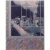 Image 1 : Susan Hall (b. 1943) American, WINDOW TO THE WORLD, 1978, color etching, signed in pencil, from...