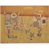 Image 1 : Diane Hansen (20th Century) American, MAYA, color etching, signed in pencil, from the numbered...