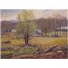 Image 1 : Frank Herbst (b. 1920) American, RURAL LANDSCAPE, oil painting on canvas, 18 x 24", signed lowe...