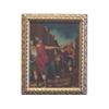 Image 1 : Italian School (19th Century), STATIONS OF THE CROSS, oil painting on canvas, 24 x 18 1/4", nic...