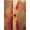 Image 1 : Habib Kheradyar (20th Century), BEFORE STANDING, 1990, mixed media on paper on panel, 48 x 36",...
