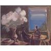 Image 1 : A. Kosowsky (20th Century) American, INTERIOR, oil painting on canvas, 16 x 20", signed lower l...