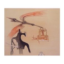 Wilfredo Lam (1902-1982) Cuban, UNTITLED, color etching, signed in pencil, from the numbered ed...