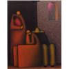 Image 1 : Jesus Leeus (b. 1948) Mexican, LA FAMILIA, 1967, oil painting on board, 20 x 16", signed and da...