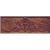 Image 1 : Louis A. Maene (19th/20th Century) American, DESIGN, carved wood plaque, 10 1/2 x 26", signatur...