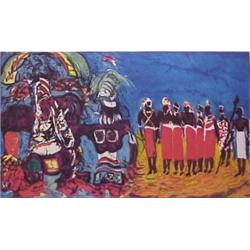Malcolm Morely (b. 1931) American, FALLACIES OF ENOCH series, color aquatint, signed in pencil,...