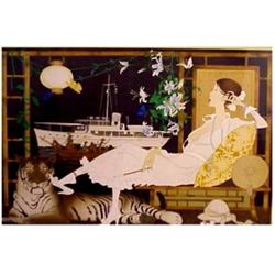 Philippe Noyer (1917-1985) French, THE WHITE YACHT, color lithograph, signed in pencil, from th...