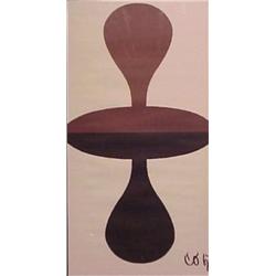 Claes Oldenberg (b. 1929) American, DOUBLE PUNCHING BAG, 1967, color lithograph, signed in plat...