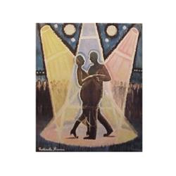 Paul Emile Pissarro (1884-1972) French, 8EME BAL A PARIS DE L'AAA, 1930, color lithograph, from...