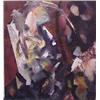 Image 1 : Reinhold (20th Century), UNTITLED, 1986, acrylic painting on canvas, 59 1/2 x 55 1/2", signed a...