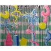Image 1 : Kenny Scharf (b. 1958) American, ACID RAIN (GREEN), 1988, color screenprint, signed in pencil,...