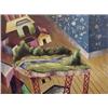 Image 1 : Paul Sierra (20th Century) American, UNTITLED, 1988, oil painting on canvas, 36 x 47 1/2", init...
