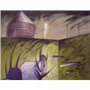 Image 1 : Hugo Soto (20th Century) American, UNTITLED, 1990, acrylic painting on canvas, 36 x 46", signed...