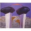 Image 1 : Hugo Soto (20th Century) American, UNTITLED, 1990, acrylic painting on canvas, 39 1/4 x 47", si...