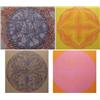 Image 1 : John Strick (20th Century) American, UNTITLED, (four), each color etching, signed in pencil, fr...