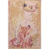 Image 1 : Constantine Terechkovitch (1902-1978) Russian, FEMME, 1953, color lithograph, signed in pencil,...