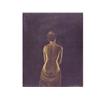 Image 1 : Whipple (20th Century) American, SEATED NUDE, oil painting on board, 10 x 8", signed lower righ...