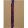 Image 1 : Emerson Woelfer (b. 1914) American, STRIPE, 1973, oil painting on canvas, 20 x 16", signed and...