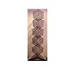 Image 1 : Peter Zecher (20th Century) American, SQUARES, cut and welded steel sculpture, 96" high. $1500/...