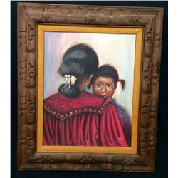 Original Oil on Canvas by C. Young