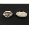 Image 1 : Pair of Etched Acoma Pots