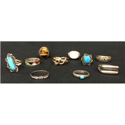Group of 10 Rings