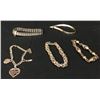 Image 1 : Group of 5 Sterling Fashion Bracelets
