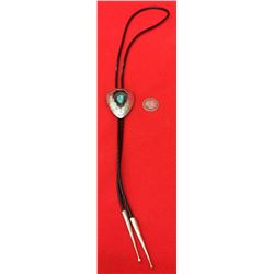 Shadowbox Navajo Bolo Tie