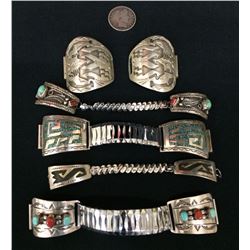 Group of 5 Navajo Watch Tips