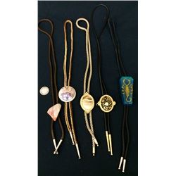Group of 5 Bolo Ties