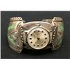 Image 3 : Chip Inlay Watch Cuff by Carl Allen Begay (Navajo)