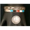 Image 2 : Vintage Navajo Cuff Bracelet With Channel Inlay
