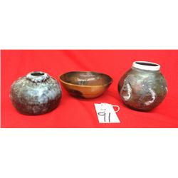 Group of Navajo Pottery