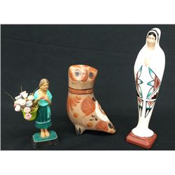 Group of Mexican Pottery Figures