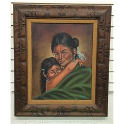 Original Oil on Canvas by C. Young