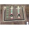 Image 1 : Rainbow Yei Navajo Textile