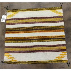 Vintage Navajo Saddle Blanket Textile