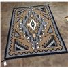 Image 1 : HUGE Two Grey Hills Navajo Textile